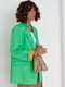 Піджак із кольоровою підкладкою зелений | 6807421 | фото 6