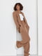 Однобортний піджак на гудзику коричневий | 6807437 | фото 4
