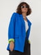 Піджак із кольоровою підкладкою синій | 6807472 | фото 5