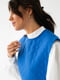 Комплект: блуза з об'ємними рукавами та накидка з поясом | 6807548 | фото 3