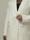 Белый пиджак классического кроя | 6808124 | фото 2