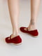 Червоні велюрові туфлі | 6808446 | фото 9
