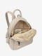 Кожаный рюкзак цвета капучино | 6808451 | фото 4