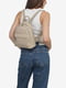 Кожаный рюкзак цвета капучино | 6808451 | фото 5