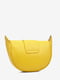 Желтая кожаная сумка кросс-боди | 6808460 | фото 2