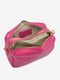 Шкіряна сумка крос-боді кольору фуксія | 6808484 | фото 3