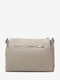 Шкіряна сумка крос-боді кольору капучіно | 6808490 | фото 2