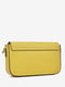 Желтая кожаная сумка кросс-боди | 6808497 | фото 2