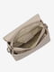Кожаная сумка кросс-боди цвета капучино | 6808517 | фото 3