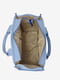 Блакитна шкіряна сумка-тоут | 6808527 | фото 3