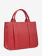 Красная кожаная сумка-тоут | 6808535 | фото 2