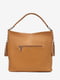 Рыжая кожаная сумка-шопер | 6808554 | фото 2