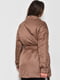 Куртка-пальто демісезонна коричневого кольору | 6808723 | фото 3