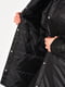 Куртка-пальто демісезонна чорного кольору | 6808724 | фото 4