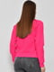 Рожевий базовий светр з високим коміром | 6808765 | фото 3