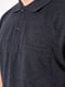 Сіра футболка-поло на гудзиках | 6808904 | фото 4