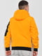 Куртка чоловiча демicезонна жовтого кольору з принтом | 6808913 | фото 3