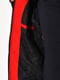 Куртка чоловiча демicезонна чорно-червоного кольору з принтом | 6808914 | фото 4