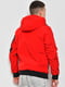Куртка чоловiча демicезонна червоно-чорного кольору з принтом | 6808915 | фото 3