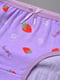 Фіолетові труси з принтом | 6808952 | фото 3