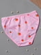 Рожеві труси з принтом полуничок | 6808954 | фото 2