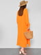 Сукня однотонна помаранчевого кольору | 6809007 | фото 3
