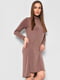 Сукня кольору мокко з довгими рукавами | 6809012 | фото 2