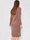 Сукня кольору мокко з довгими рукавами | 6809012 | фото 3