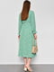 Сукня зеленого кольору з принтом | 6809019 | фото 3