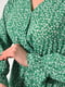 Сукня зеленого кольору з принтом | 6809019 | фото 4