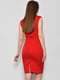 Сукня однотонна червоного кольору | 6809028 | фото 3
