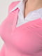 Рожева блуза з білим комірцем | 6809077 | фото 4