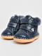 Темно-сині зимові черевики з утепленням | 6809081 | фото 2