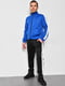 Синьо-чорний спортивний костюм: кофта і штани | 6809088 | фото 2