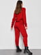 Червоний костюм з люрексу: світшот і джогери | 6809147 | фото 3