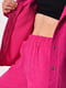 Рожевий вельветовий костюм: сорочка і штани | 6809154 | фото 4
