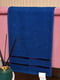 Рушник кухонний махровий синього кольору | 6809185 | фото 2