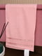 Рушник кухонний махровий рожевого кольору | 6809186 | фото 2