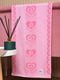 Рушник кухонний махровий рожевого кольору | 6809196 | фото 2