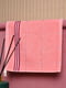 Серветка кухонна махрова рожевого кольору | 6809200 | фото 2