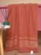 Рушник банний махровий бордового кольору | 6809217 | фото 2