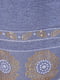 Рушник банний махровий синього кольору | 6809227 | фото 3