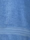 Рушник для обличчя махровий синього кольору | 6809250 | фото 3