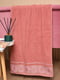 Рушник для обличчя махровий рожевого кольору | 6809252 | фото 2