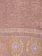 Рушник для обличчя махровий бежевого кольору | 6809256 | фото 3