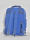 Рюкзак текстильний темно-блакитного кольору | 6809271 | фото 3