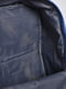 Рюкзак текстильний темно-блакитного кольору | 6809271 | фото 4