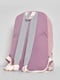 Рюкзак текстильний рожевого кольору | 6809273 | фото 3