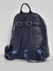 Рюкзак з екошкіри синього кольору | 6809285 | фото 3