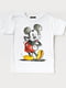 Футболка белая Vintage Mickey Style | 6809661